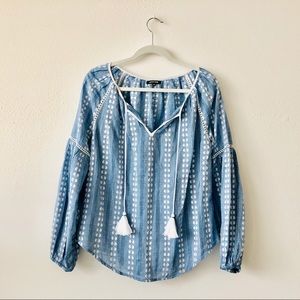 Love Sam Peasant Tunic - Medium